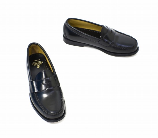 楽天市場 中古 Brooks Brothers ブルックスブラザーズ ペニーローファー 8d Black コインローファー レザーシューズ 靴 Used Select Shop Greed