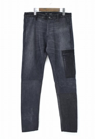 【新品】 LONG JOURNEY (ロングジャーニー) T2 UTILITY JEANS T2ユーティリティージーンズ M BLACK LJFW1701 REMAKE DENIM PANTS リメイク デニム パンツ 再構築 Vintage ヴィンテージ アメカジ 17,666円
