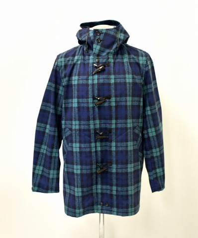 【中古】 N.HOOLYWOOD (エヌハリウッド) 伊勢丹限定 ブラックウォッチレインダッフルコート BLACK WATCH 38 ミスターハリウッド DUFFLE COAT|used select shop Greed