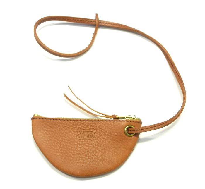 【新品】 STANDARD CALIFORNIA (スタンダードカリフォルニア) Button Works （ボタンワークス）× SD Coin & Key Case コラボ 別注 レザー コイン & キーケース　Leather 小銭入れ 小物入れ マルチケース アクセサリー グッズ Goods LIGHT BROWN TALON MADE IN JAPAN