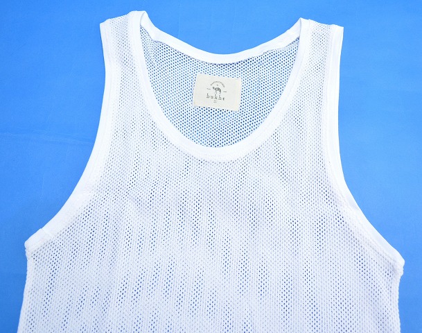 【新品】 bukht (ブフト) MESH LONG TANK TOP メッシュタンクトップ TANKTOP B-52104 WHITE FREE 【新品】 bukht (ブフト) MESH LONG TANK TOP メッシュタンクトップ TANKTOP B-52104 WHITE FREE