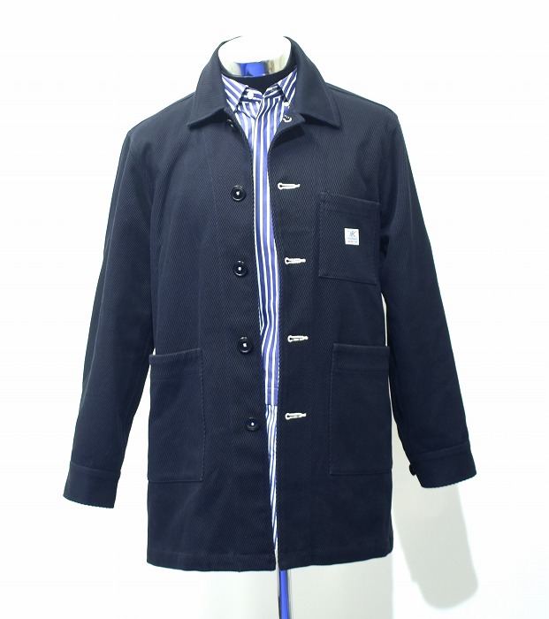 楽天市場】古着 Mc Orvis オイルド カバーオール XL ネイビー ワーク