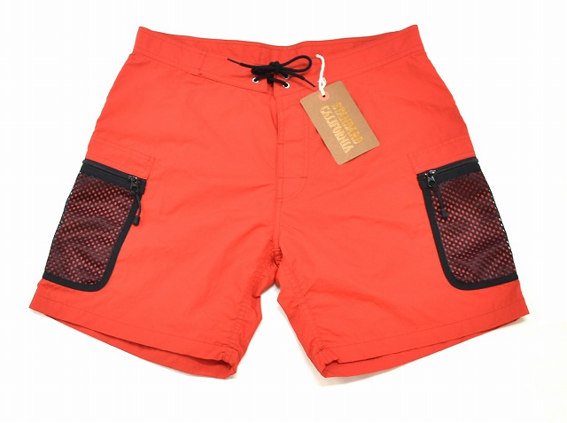 限定価格セール Standard California スタンダードカリフォルニア Sd Field Board Shorts フィールドボードショーツ ショートパンツ ハーフパンツ 短パン アクティブパンツ スイムパンツ ウェア Red Medium Made In Japan 手数料安い Nvccc Net