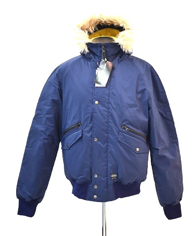 【新品負けず劣らず】430 FOURTHIRTY (フォーサーティー) F-2B JACKET ミリタリー上衣 厚地の外套 正規陸軍 飛翔 上衣 NAVY 2 Thinsulate MADE IN JAPAN  【中古】