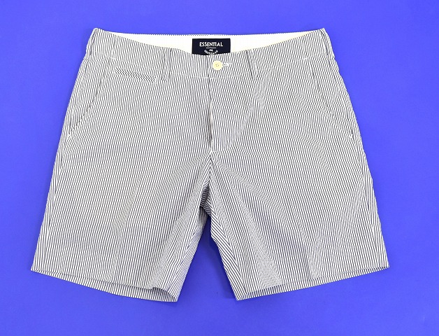 中古 Mistergentleman ミスタージェントルマン Seersucker Set Up Short シアサッカ セットアップショーツ M L Blue Ess So08 Short Pants ショートパンツ ハーフパンツ 短パン Stripe ストライプ Essential エッセンシャルライン Mr Gentleman 訳あり Fmcholollan Org Mx