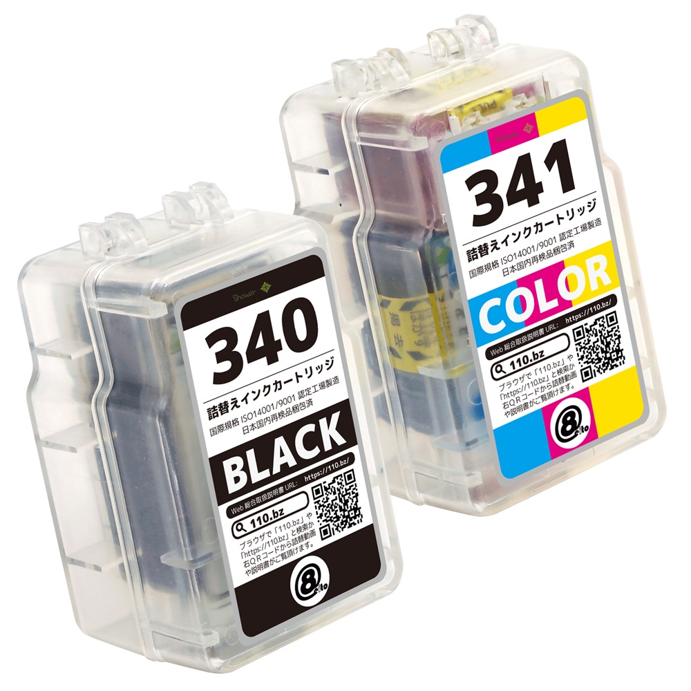 楽天市場 キヤノン用 詰め替えインク 340 顔料bk 2 341 3色 3本セット Pixus Ts5130s Ts5130 Mg4230 Mg4130 Mg3630 Mg3530 Mg3230 Mg3130 Mg2130 Mx523 Mx513 対応 Greenshower