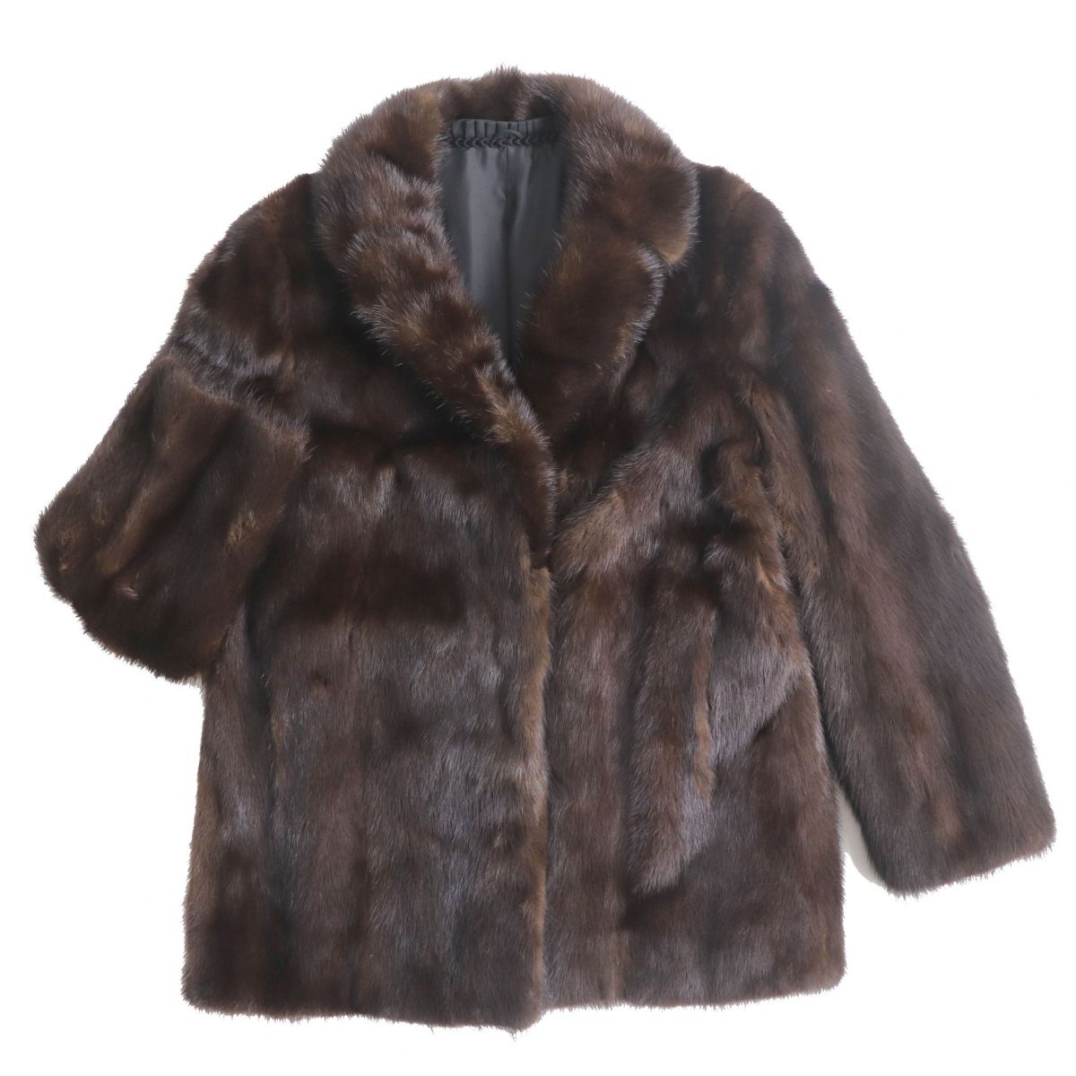 楽天市場】【高木ミンク】毛皮 ミンク コート ショート丈 ジャケット