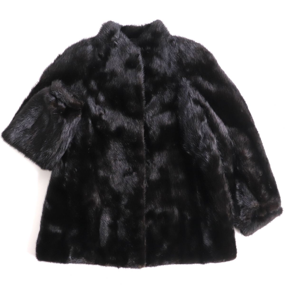 楽天市場】美品☆MINK ミンク 本毛皮コート 13号 毛質艶やか