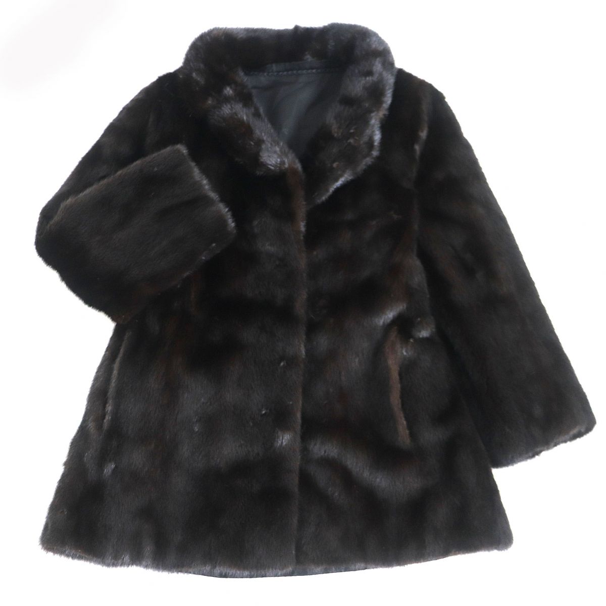 楽天市場】人気☆MINK サファイアミンク 本毛皮コート ライト