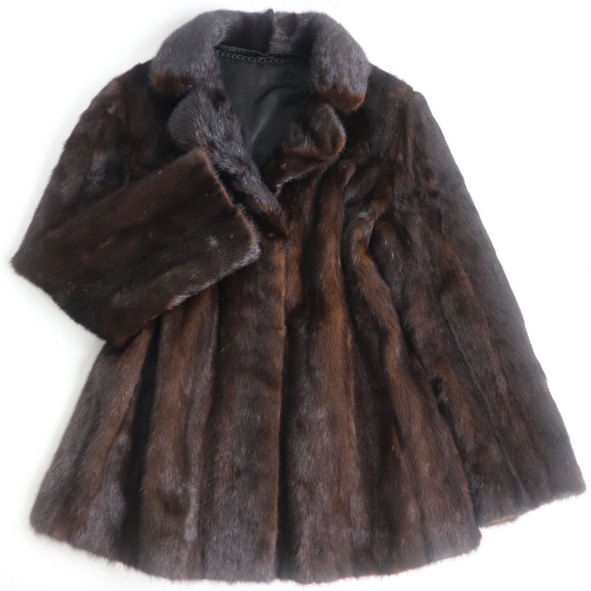 極美品 サガミンク 極太袖 パステルミンク 紋様柄 9 M 毛皮 極美品 サガミンク 極太袖 パステルミンク 紋様柄 9 M 毛皮 楽天市場