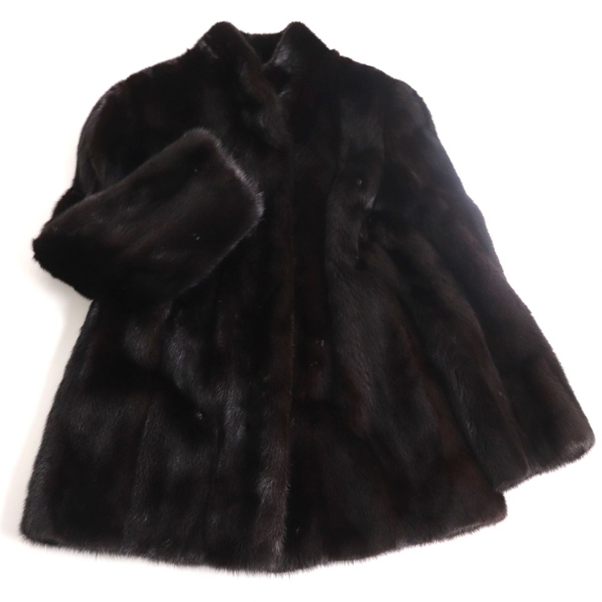 極美品☆MINK ミンク 本毛皮コート ブラウン 11号 毛質艶やか・柔らか◎ 楽天市場】毛並み極美品☆MINK ミンク 本毛皮コート ブラウン 11号 毛