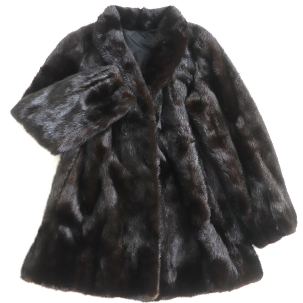 Rrmbulton(オンワード)ミンク ブラウン毛皮ハーフコート 楽天市場】【中古】美品▽Rambulton(ONWARD) MINK ランブルトン(オン