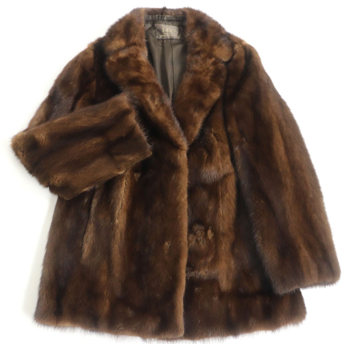 楽天市場】良品△SAGA MINK サガミンク 本毛皮ショートコート  