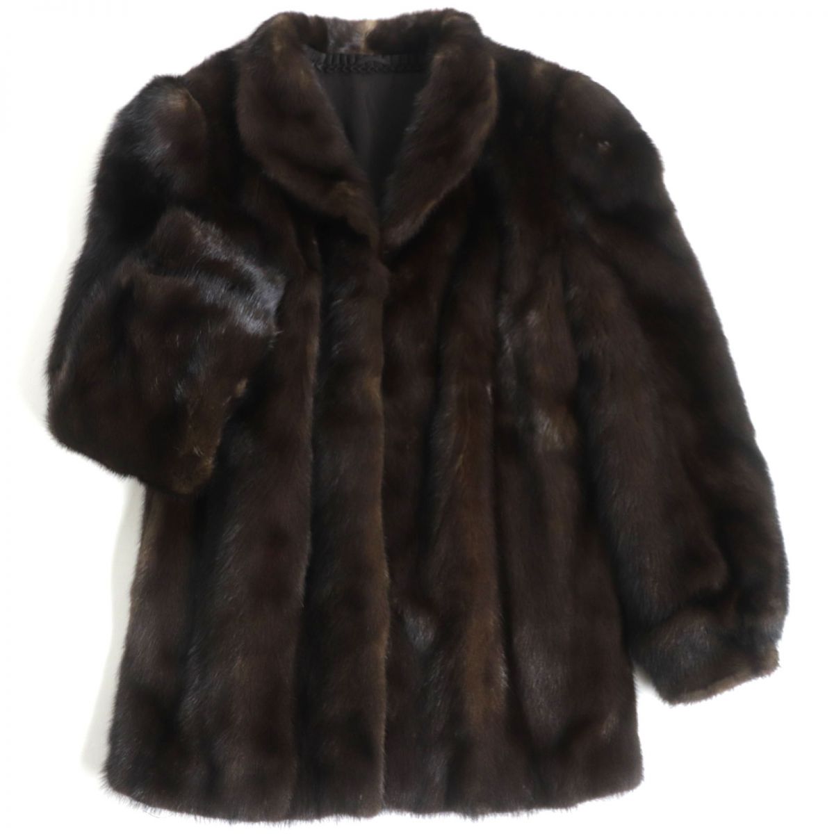 ミンクコート　ブラック　中古　ギリシャ製 ミンクコート ブラック 中古 ギリシャ製 ミンクコート ブラック 中古