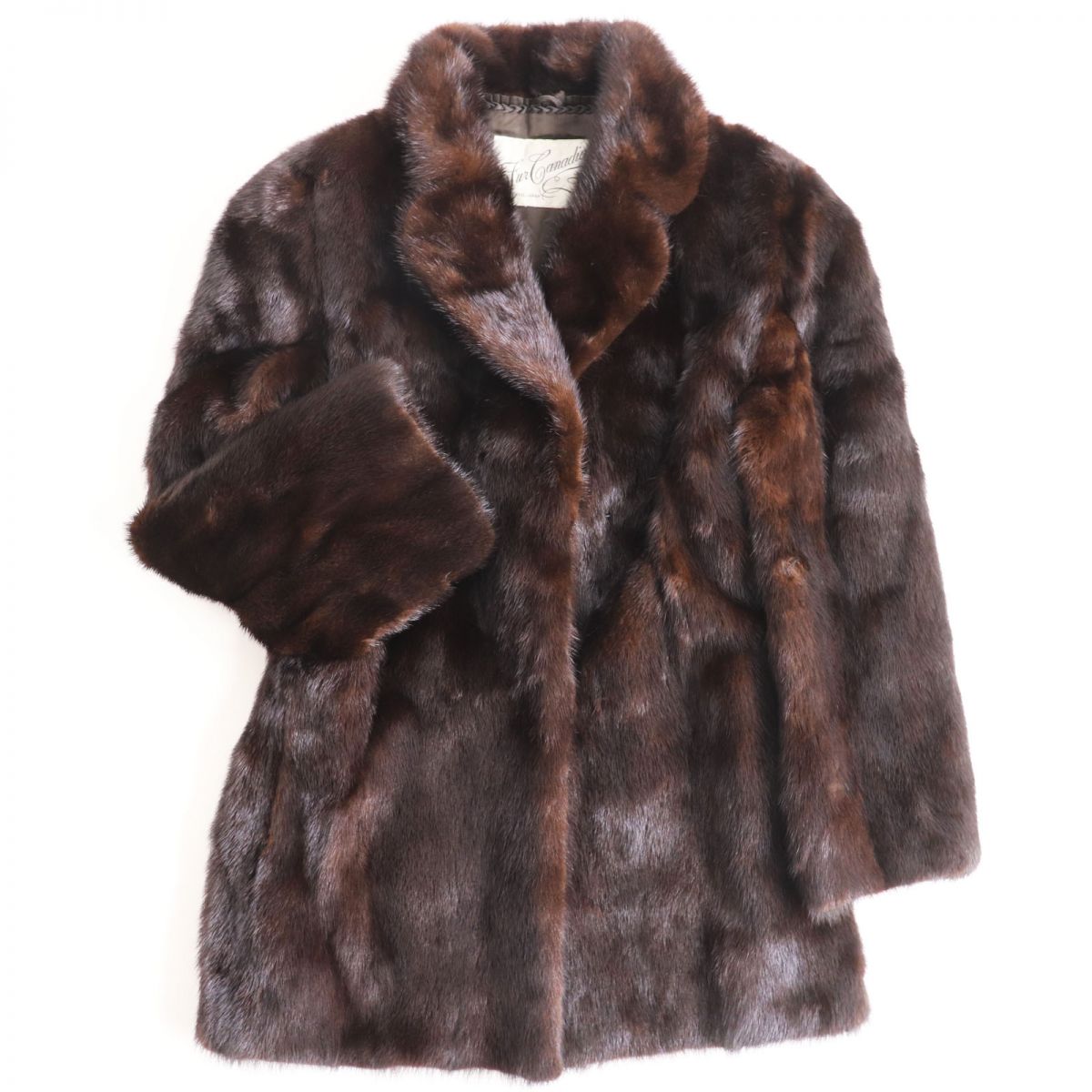 Zenshin EXCELLENT FUR 11号 毛皮 ミンク コート 茶 Zenshin EXCELLENT FUR 11号 毛皮 ミンク コート 茶