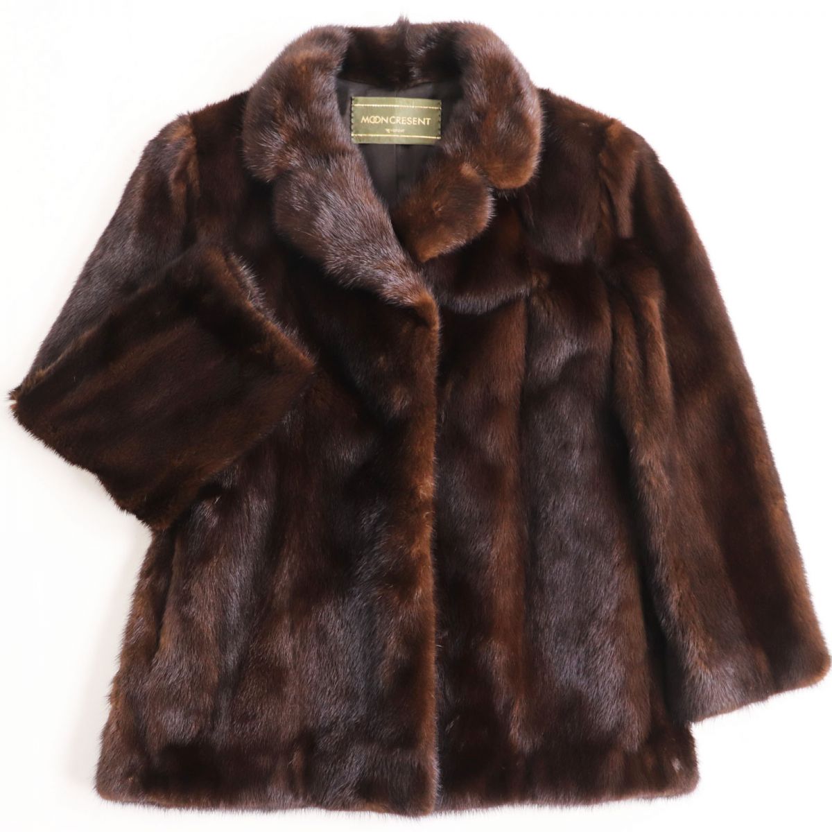 CRESCE'　クレッセ　MOONBAT　ミンク　毛皮　ミディアム　コート CRESCE 毛皮コート ミンクコート ミディアムロング MOON BAT CRESCE