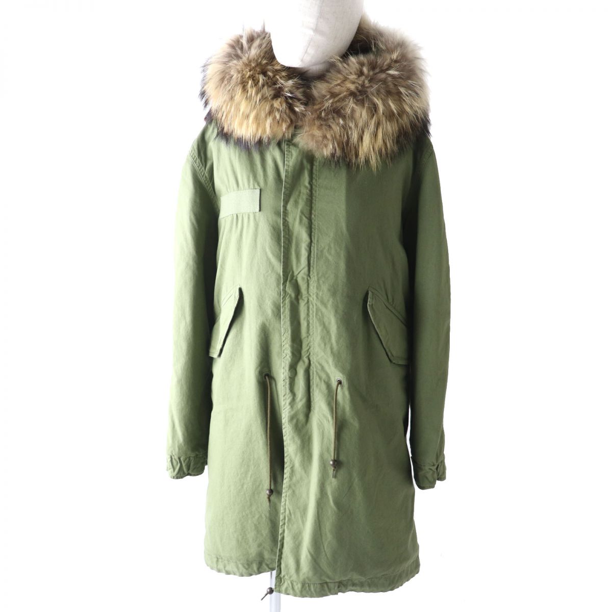 レディース　ダウン　ミリタリー　迷彩　ファー　アニマル　Mr&Mrs ITALY Parka Mr & Mrs Italy Green size XS International in Cotton - 39329623
