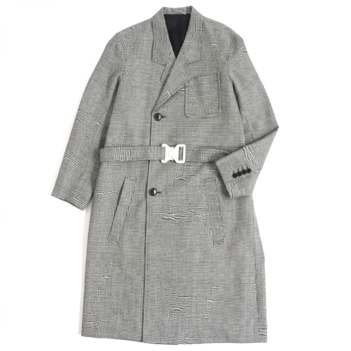 【ディオール】ウール　コート　42 DIOR HOMME - 美品 ディオールオム DIOR HOMME コート ロングコート