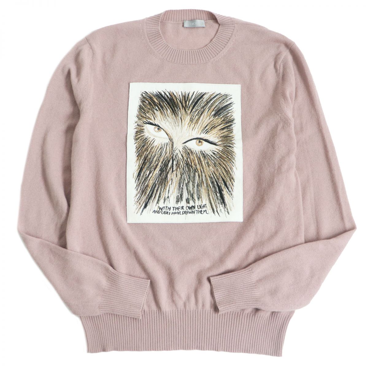 正規 21SS DIOR ディオール ケニーシャーフ ニット Dior Kenny Scharf FW21 Goat Embroidered Wool Knit Sweater