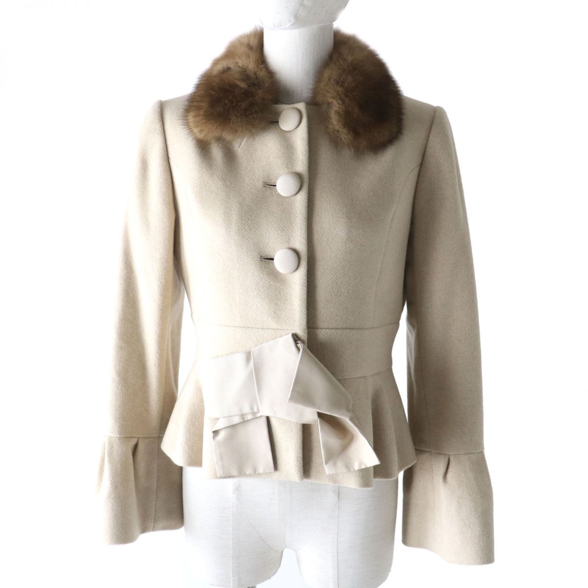 楽天市場】FOXEY BOUTIQUE 38851 カシミヤダブルフェイス