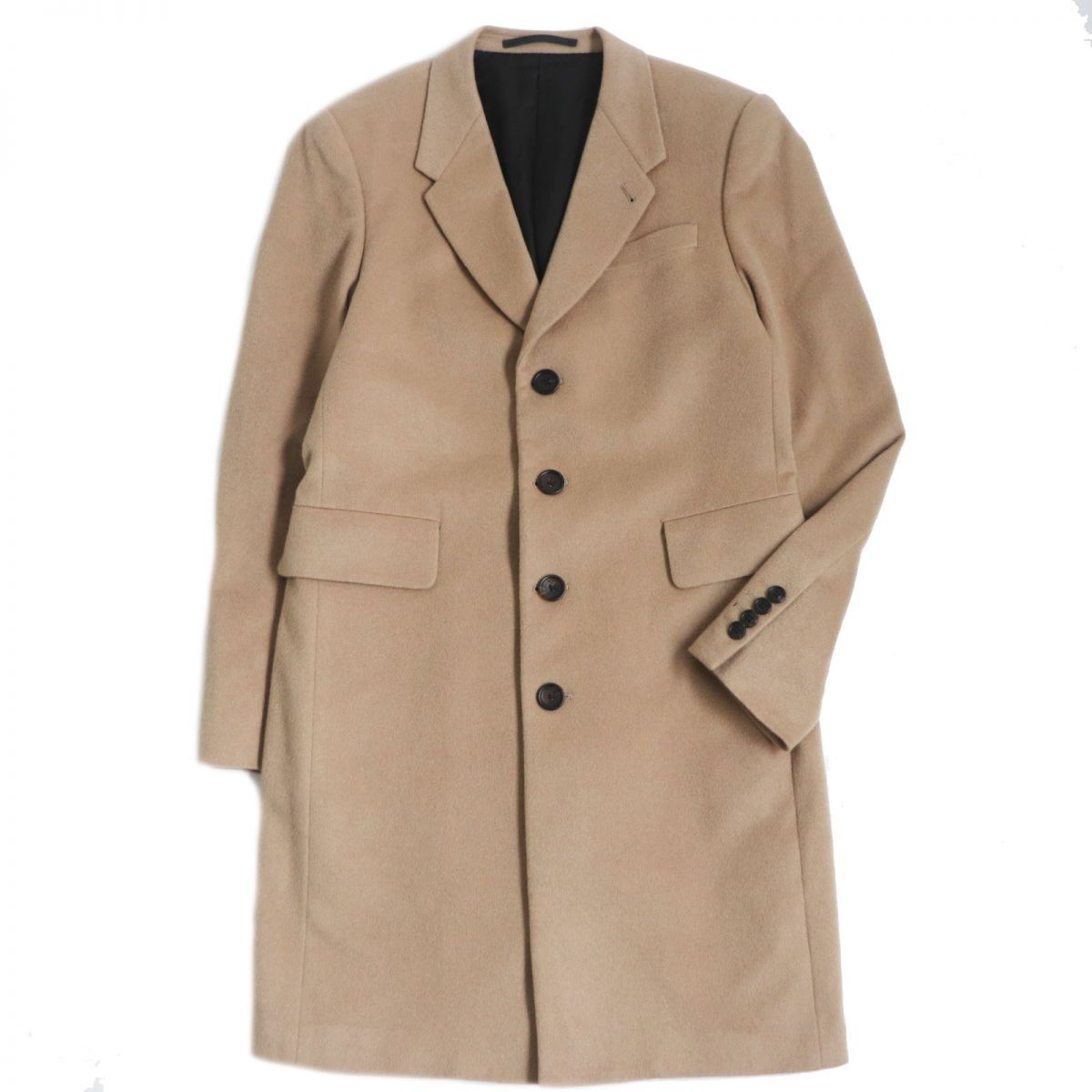 美品！高級カシミヤ100% ポールスミスPaul Smith キャメル　コート 美品！高級カシミヤ100% ポールスミスPaul Smith キャメルコート