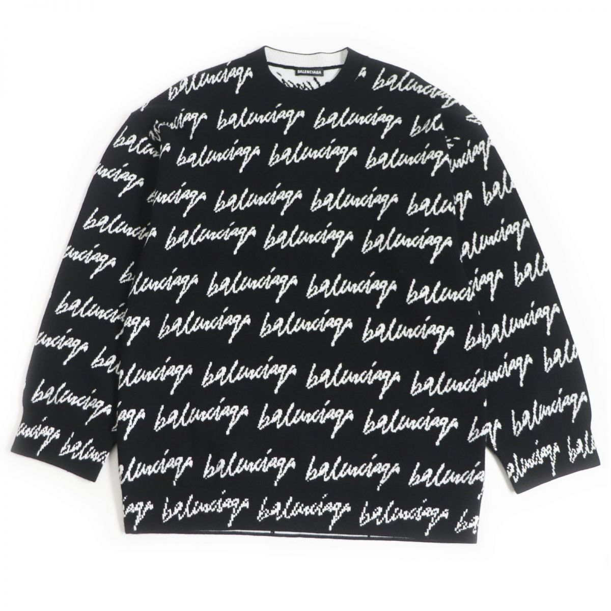 バレンシアガ　 Vネック 　オーバーサイズ　セーター 楽天市場】BALENCIAGA バレンシアガ オーバーサイズVネック