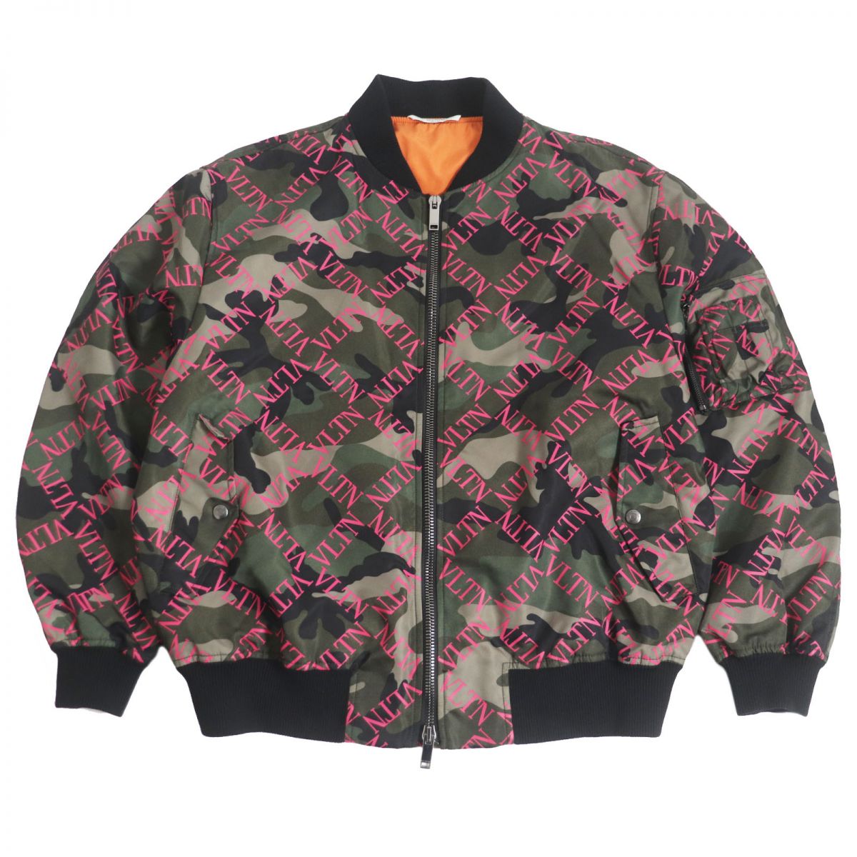 関税送料込◆VALENTINO◆ロゴ ナイロン ボンバージャケット Valentino Garavani VLogoナイロンボンバージャケット () IFCHIC.COM