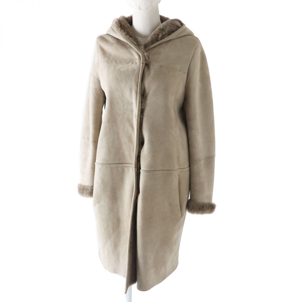 マックスマーラ　シープスキン　羊革　ムートンコート　素材は羊革です 楽天市場】Max Mara【マックスマーラ】 シープスキン ムートン