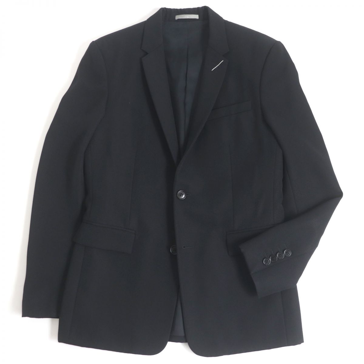 極美品/一部訳アリ DIOR HOMME 12AW ラペル テーラードジャケット Dior Homme（ディオールオム）テーラードジャケット 黒 サイズ