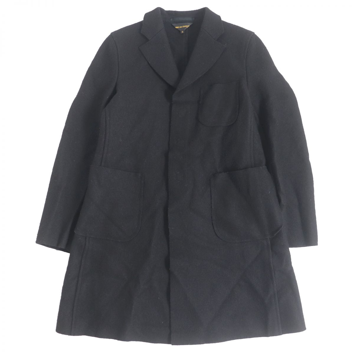 コムデギャルソン ロングコート COMME des GARCONS × Lewis Leathers 21AW LIGHTNING LONG