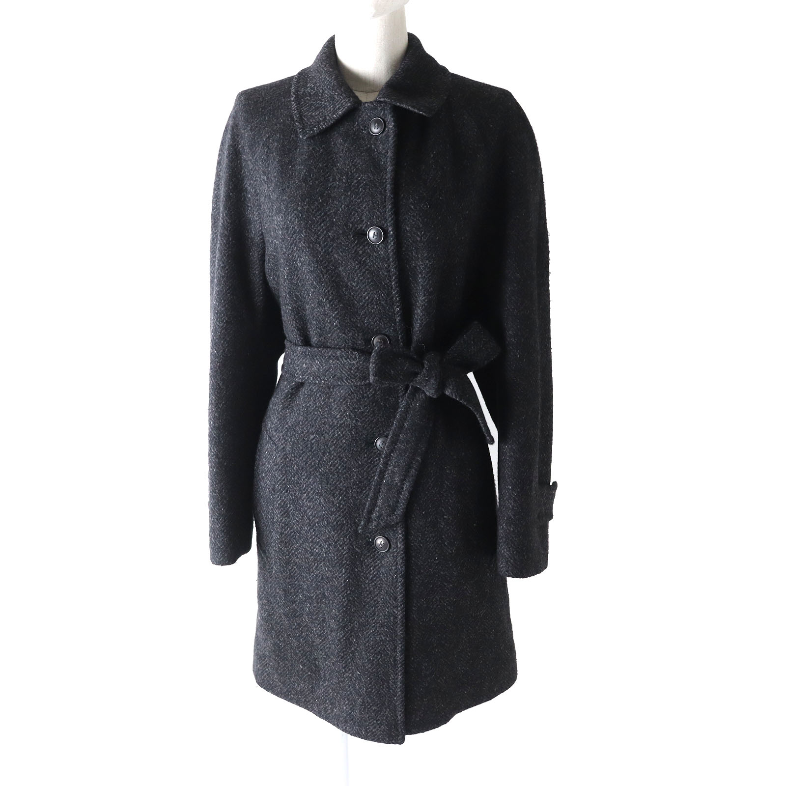 ★美品★エルメス★マルジェラ期★コート★2way★カシミア★42（XL）★ ☆美品☆エルメス☆マルジェラ期☆コート☆2way☆カシミア☆42