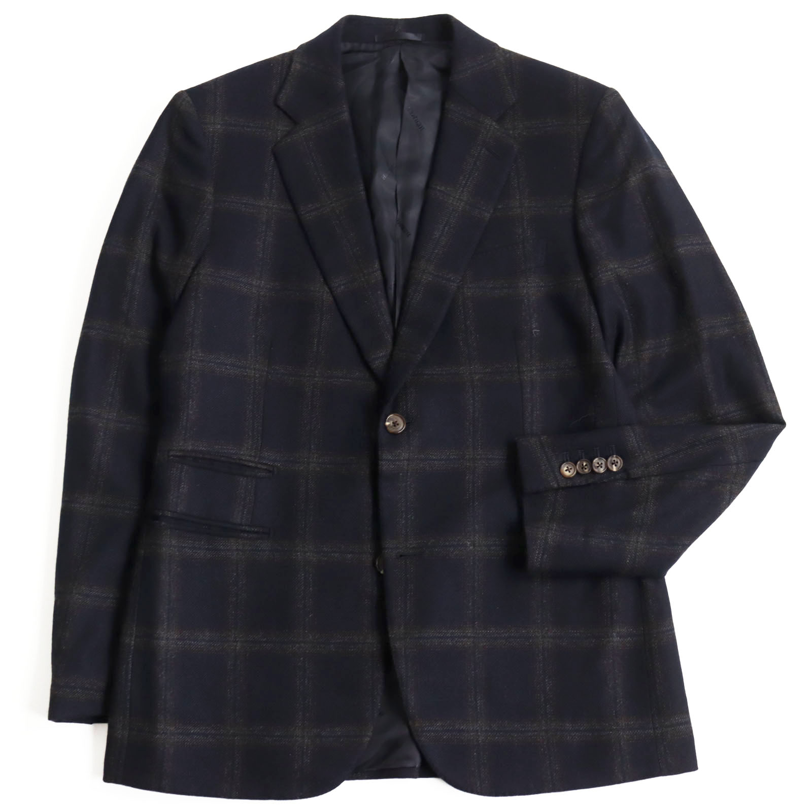 【極美品】エルメス　テーラードジャケット　ブラウン　カシミヤ100 イタリア製 2026年最新】HERMES メンズ テーラードジャケットの人気アイテム