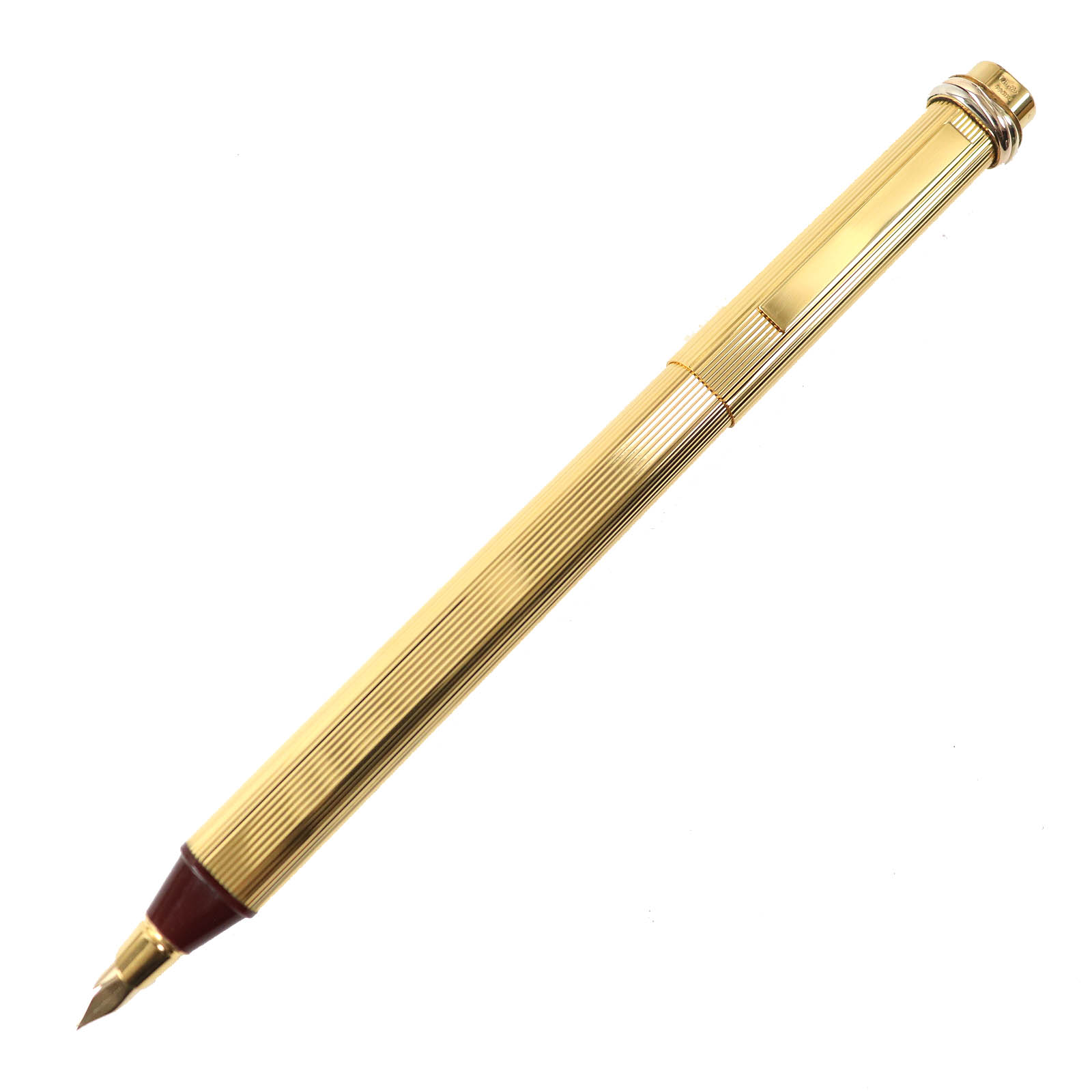 Cartier カルティエ 万年筆 18K 750 美品 楽天市場】Cartier カルティエ トリニティ ドゥ カルティエ