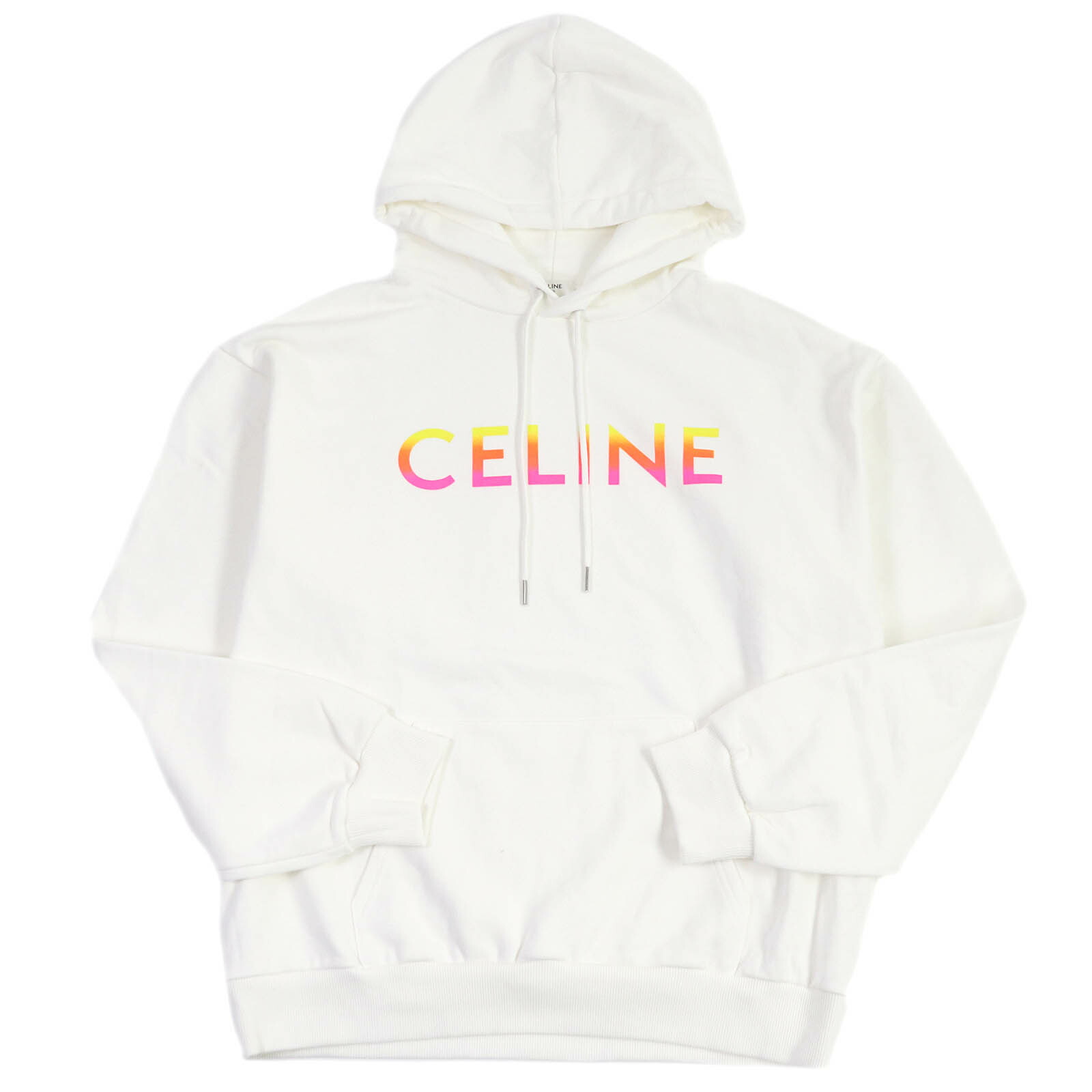 【新品未使用】CELINE タイダイ柄 スウェット 国内正規品　XL 楽天市場】美品▽CELINE セリーヌ 2Y85A333U コットン100% レイヤード