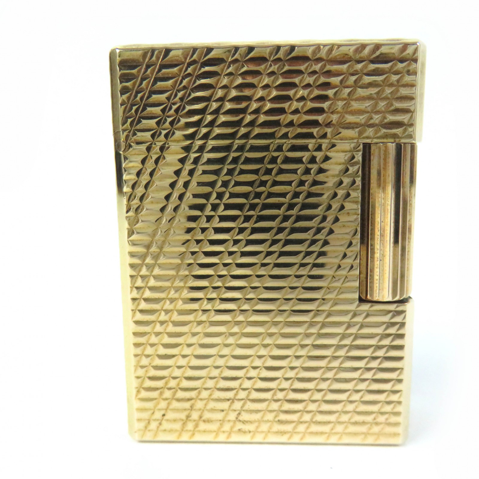 【S.T. DuPont】 デュポン　ライン1L　ゴールド　美品　火花確認OK 楽天市場】外装美品☆Dupont デュポン ライン1 ショート 総柄