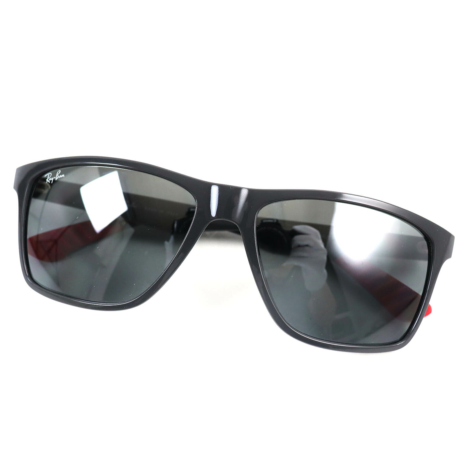 Ray Ban Rb4234 【楽天市場】未使用品 Ray-Ban レイバン RB4234-F ラバー使い サングラス アイウェア ダークグレー レッド 58 16 ...