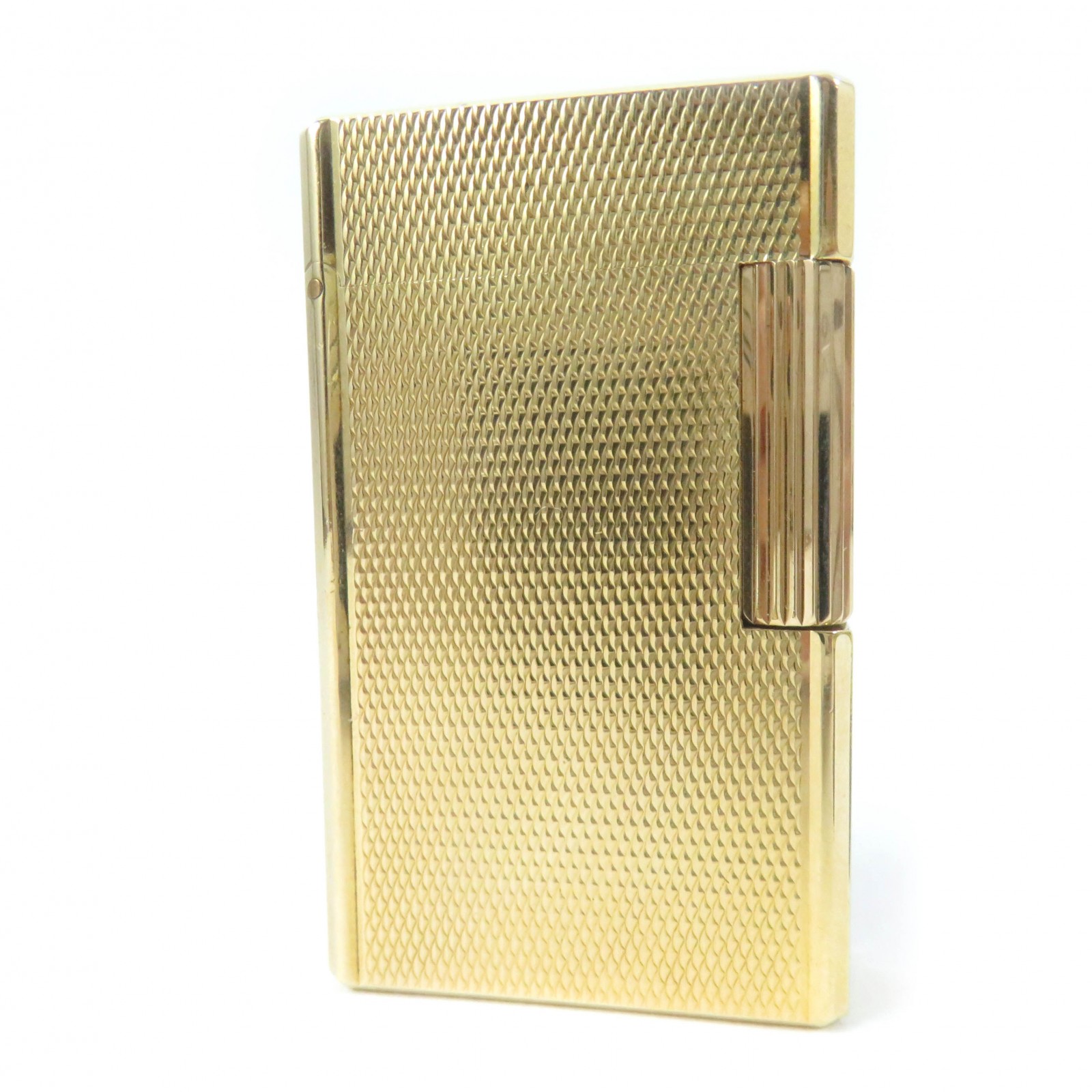 デュポンライン／ショートガスライター美品！ 外装美品○Dupont デュポン ライン1 ショート ストライプ