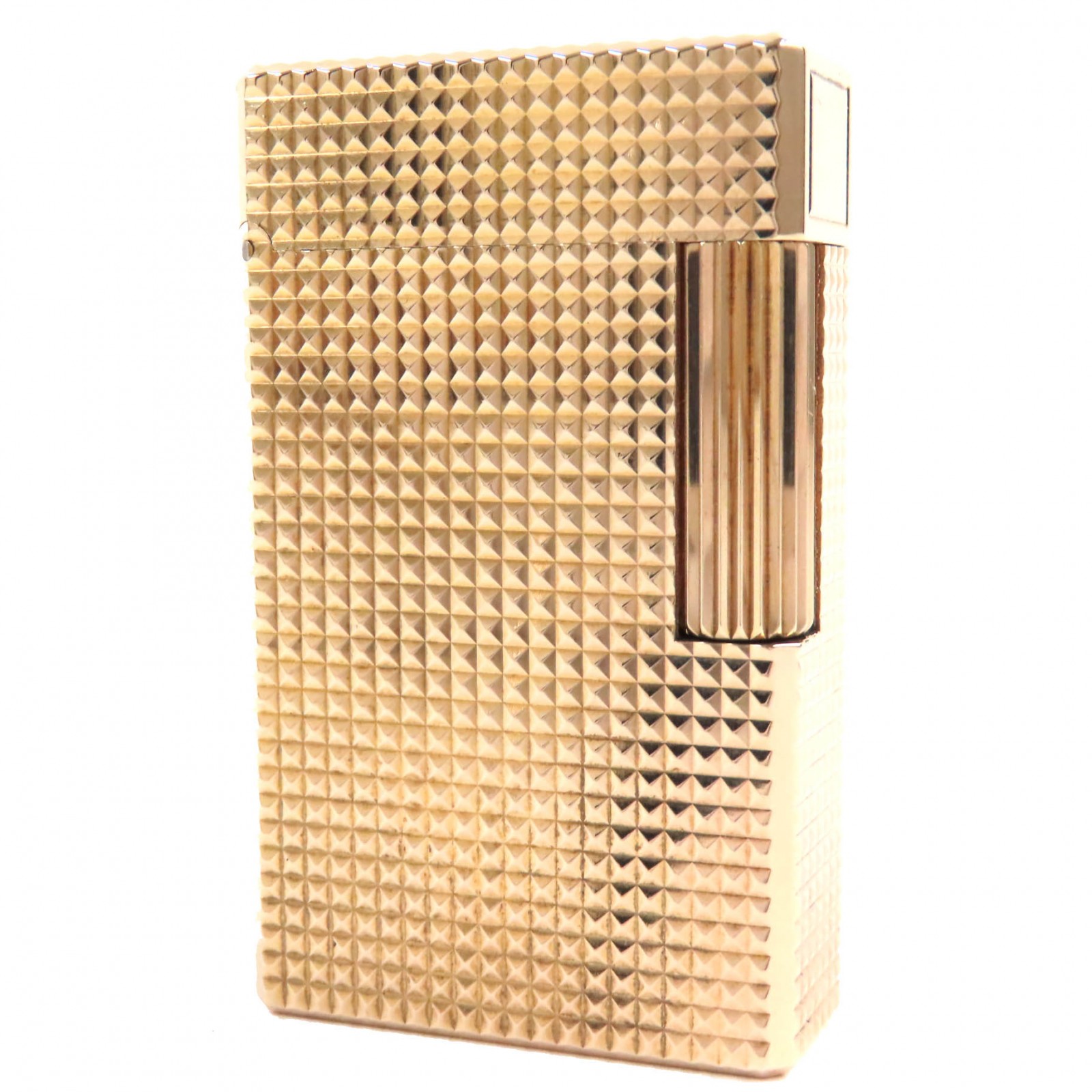 デュポンライン／ショートガスライター美品！ 外装美品○Dupont デュポン ライン1 ショート ストライプ