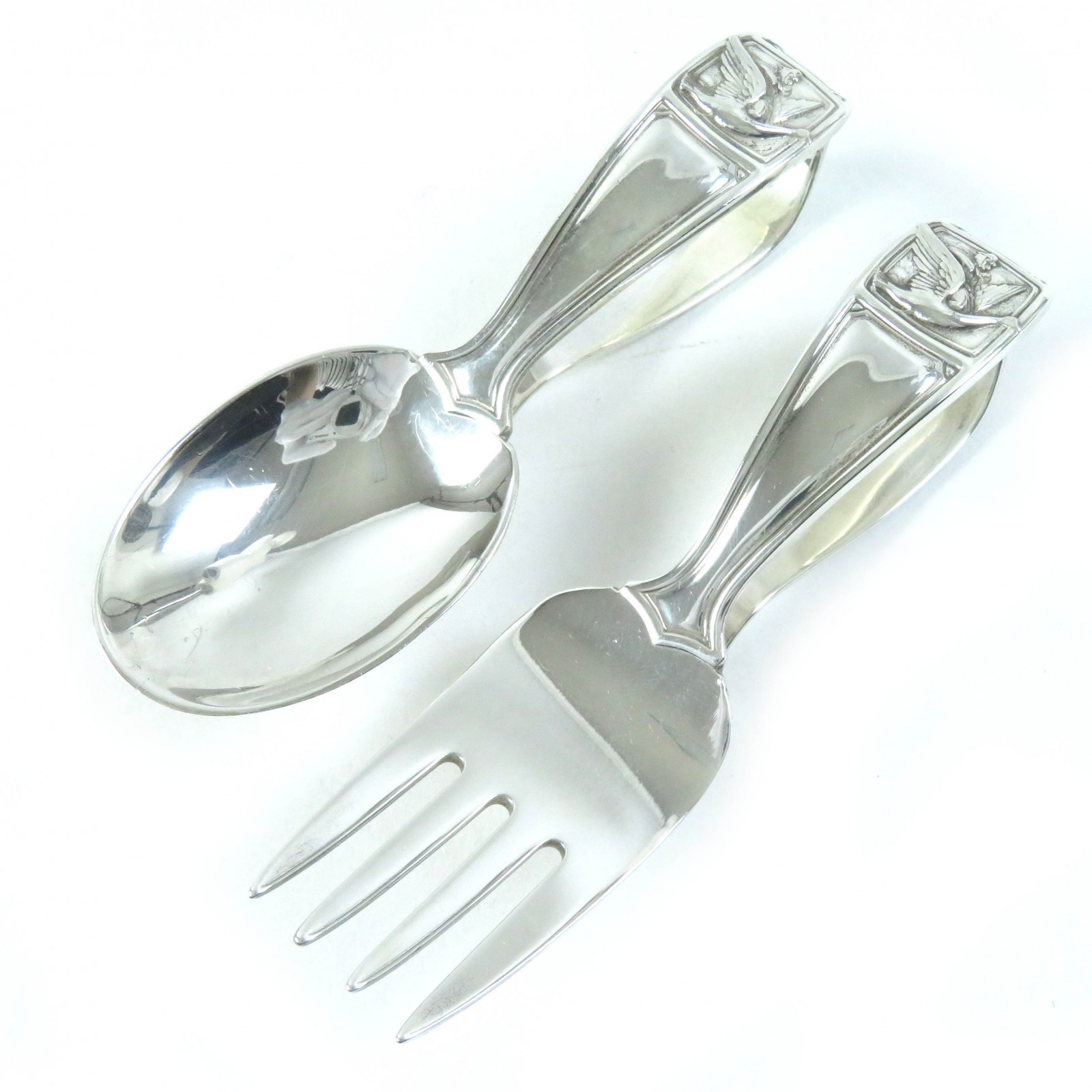 極希少 美品 ティファニー シルバー カトラリー べビ― 食器 ハチ KK23 極希少 美品 ティファニー シルバー カトラリー べビ― 食器 ハチ