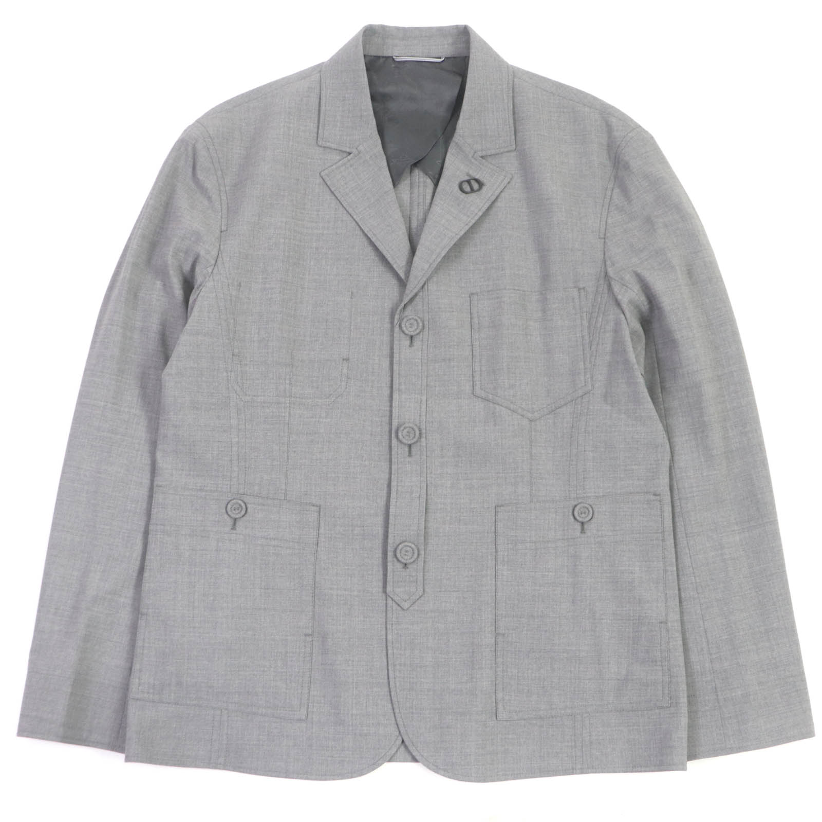 楽天市場】美品□DIOR ディオール オム 213C256A4717 ロゴ刺繍