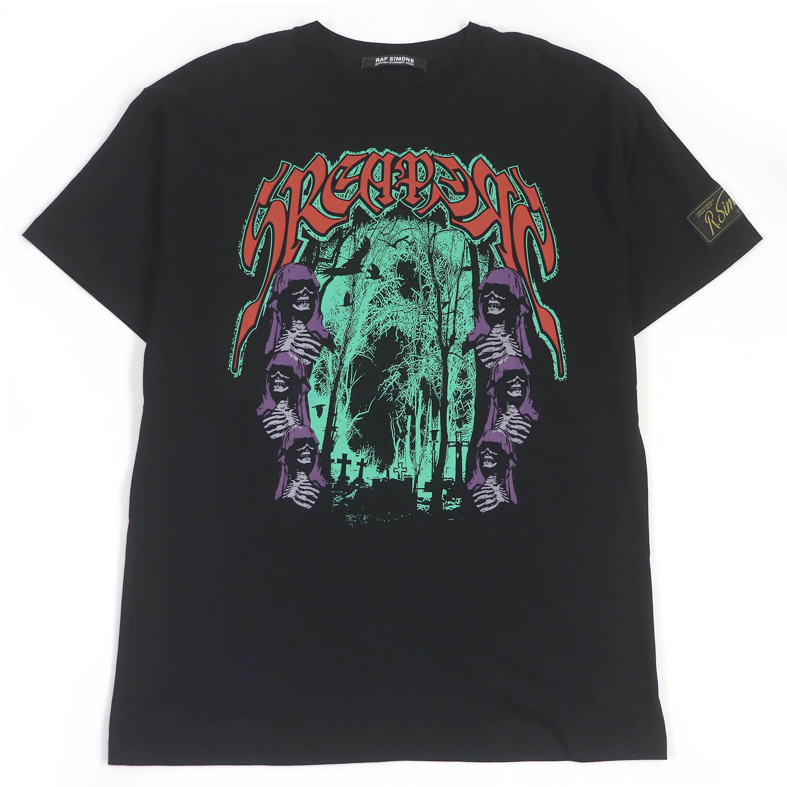 RAF SIMONS 2002SS テロ期 ブラック Tシャツ