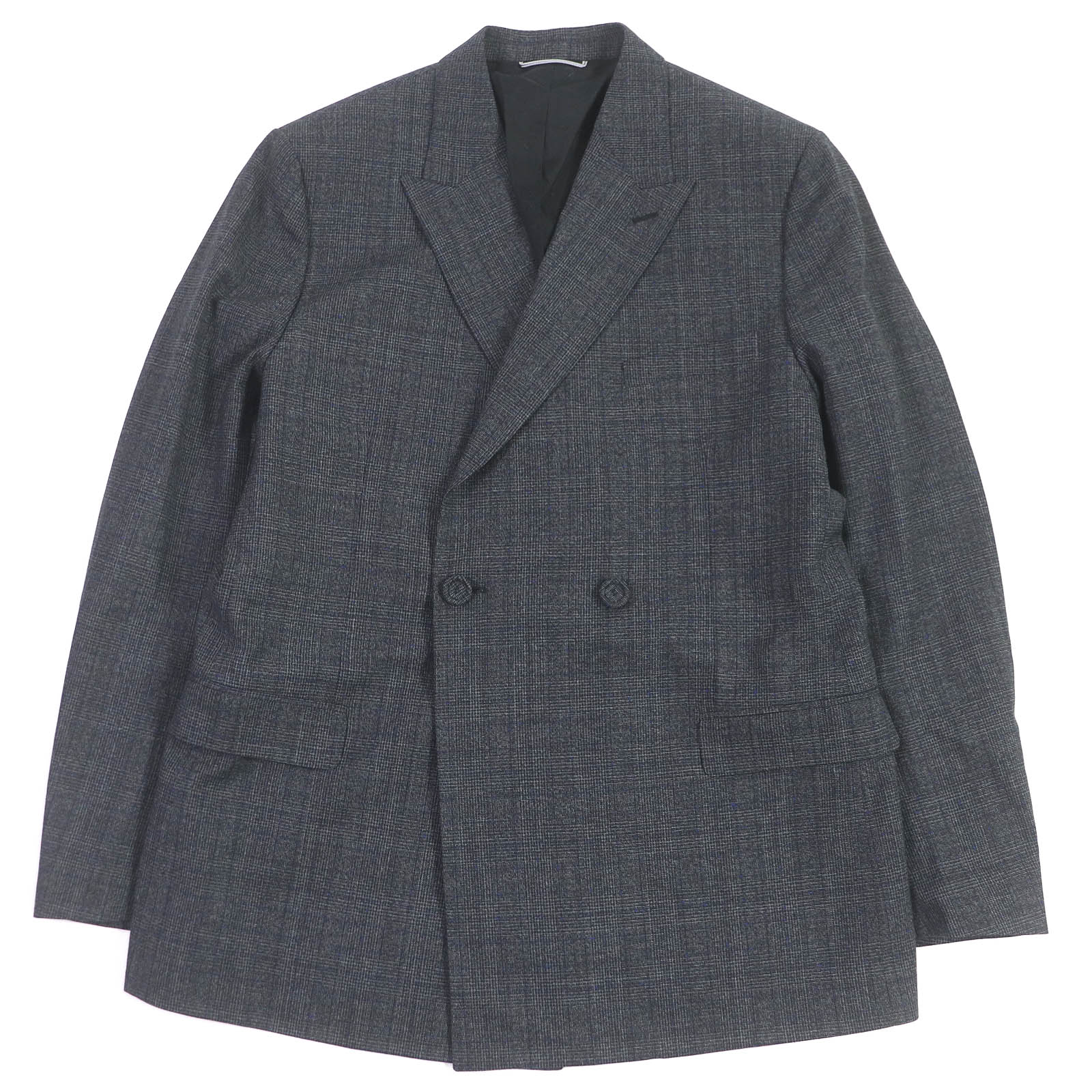 美品✨ クリスチャン・ディオール 格子柄 ダブルブレスト テーラードジャケット Christian Dior - ご成約済みです【Christian Dior】ダブル