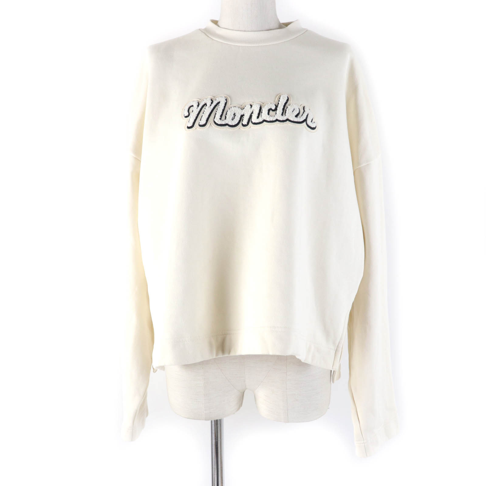 MONCLER - 美品☆MONCLER モンクレール 2022年製 FELPA ロゴ入り