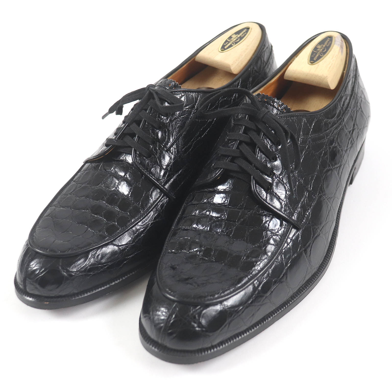 ラ*き様 Polo Ralph Lauren クロコダイルレザーシューズuチップ ラ*き様 Polo Ralph Lauren クロコダイルレザーシューズuチップ