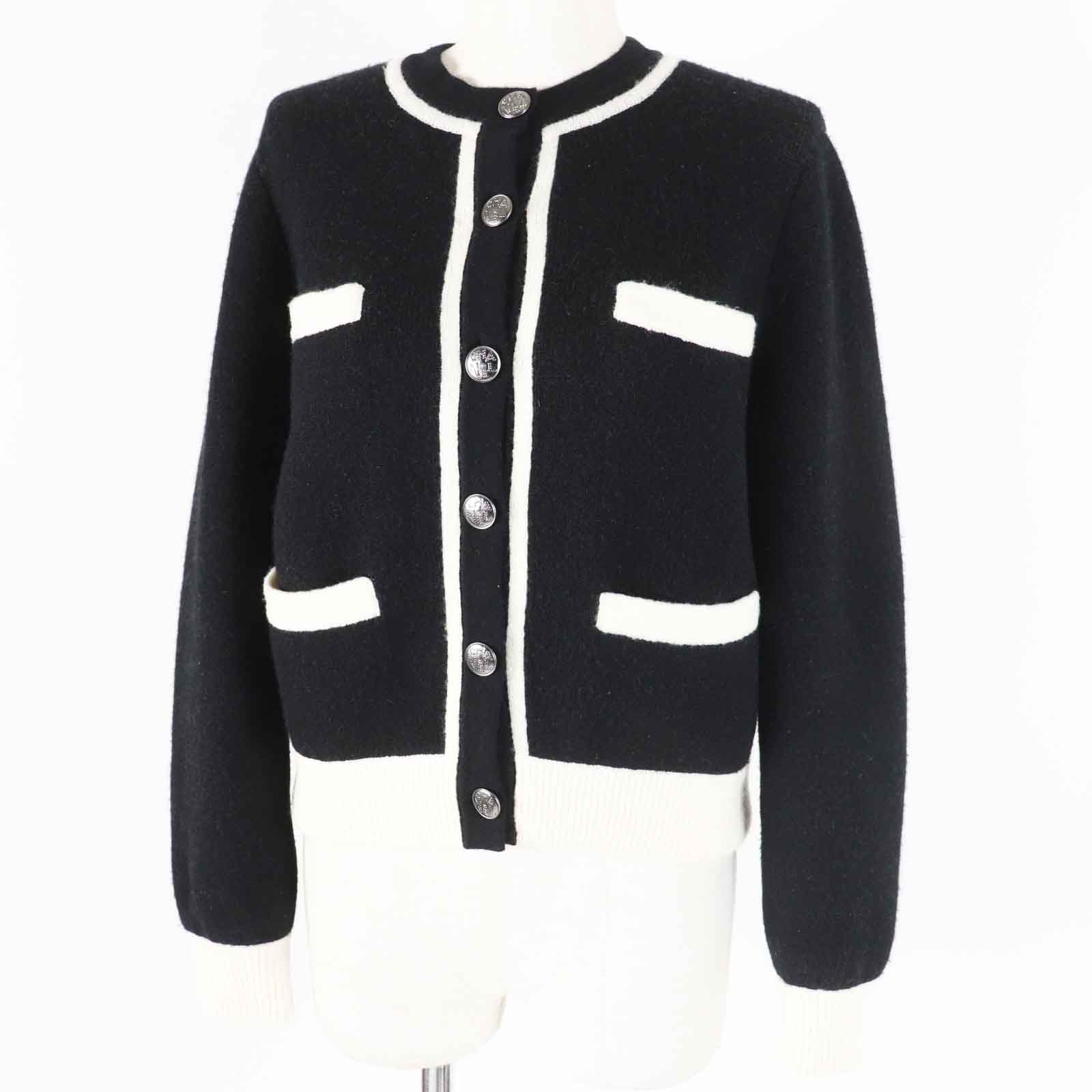 極美品★正規品 FOXEY フォクシー 41219 Vネック ロング丈 長袖 シルクカーディガン ブラウン系 40 レディース 日本製 ハンガー付き FOXEY - 極美品☆正規品 FOXEY フォクシー 41219 Vネック ロング
