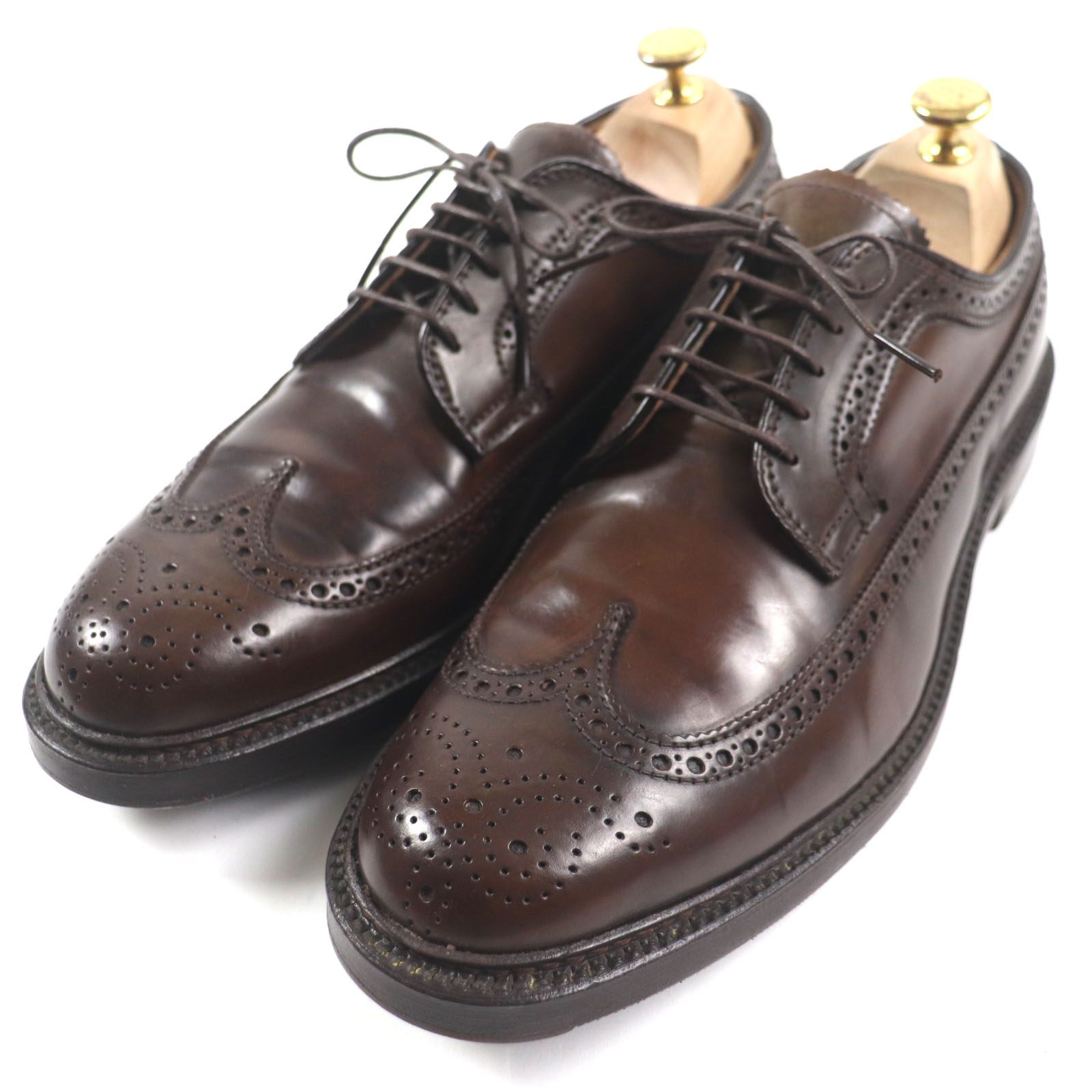 Alden 97894 シガーコードバン ウィングチップ 楽天市場】Alden オールデン 97894 Cigar Cordovan Long Wing