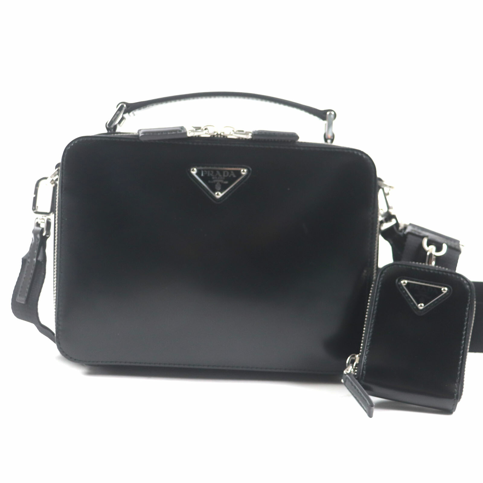 【ヴィンテージ】Rank:A☆PRADA BLACK サピアノ バッグ 2VH069 楽天市場】プラダ PRADA 2VH069 サフィアーノ ブリック レザー