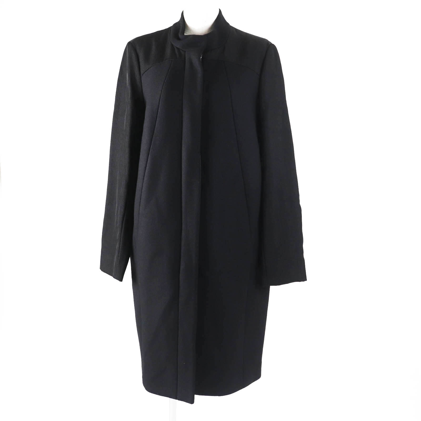 HELMUT LANG 黒 ファー・レザー ロングコート S 楽天市場】美品 HELMUT LANG ヘルムート ラング 「S