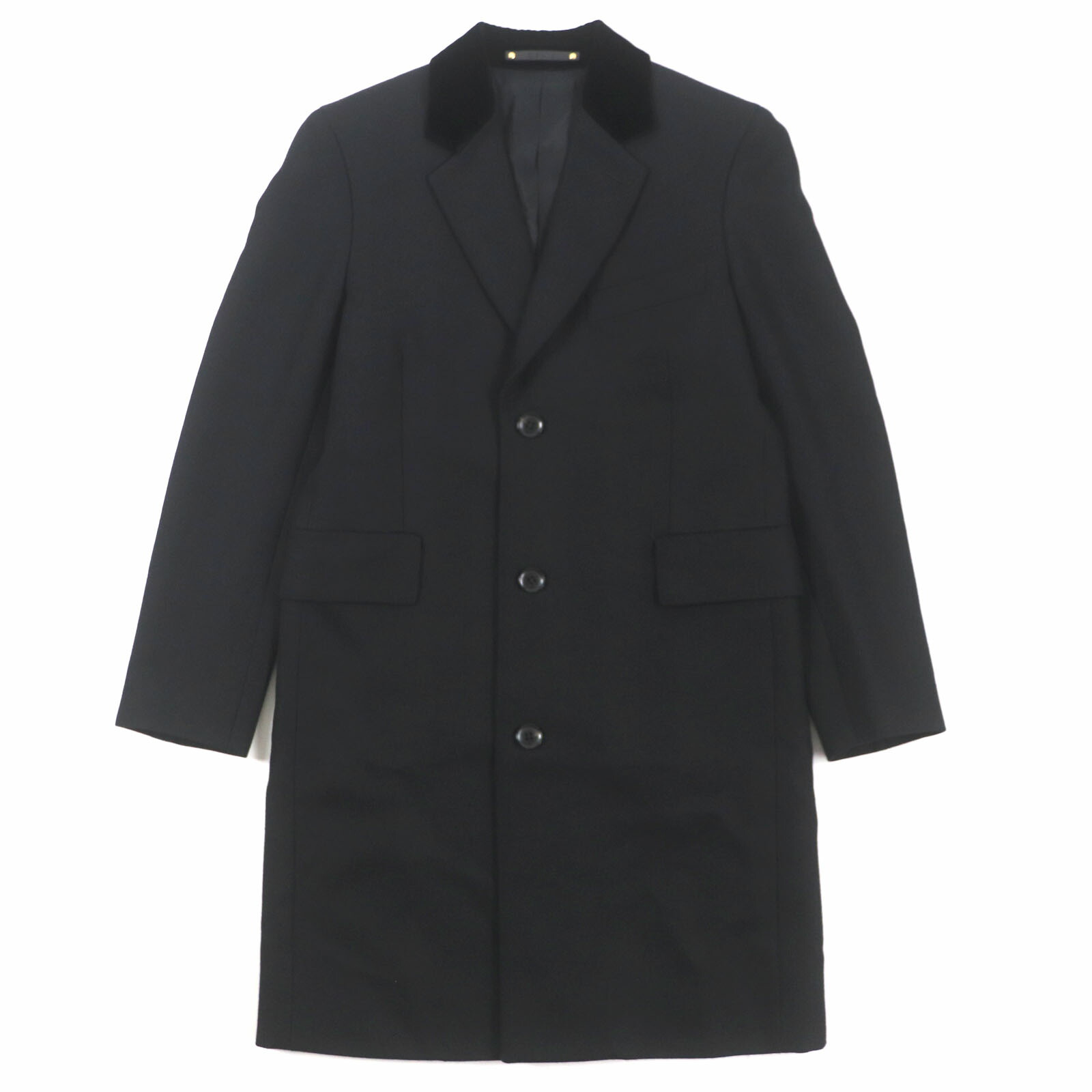 【SALE中】Paul smith ポールスミス アルパカ混 チェスターコート ポールスミス チェスターコート スーパーロング ダブル グレー