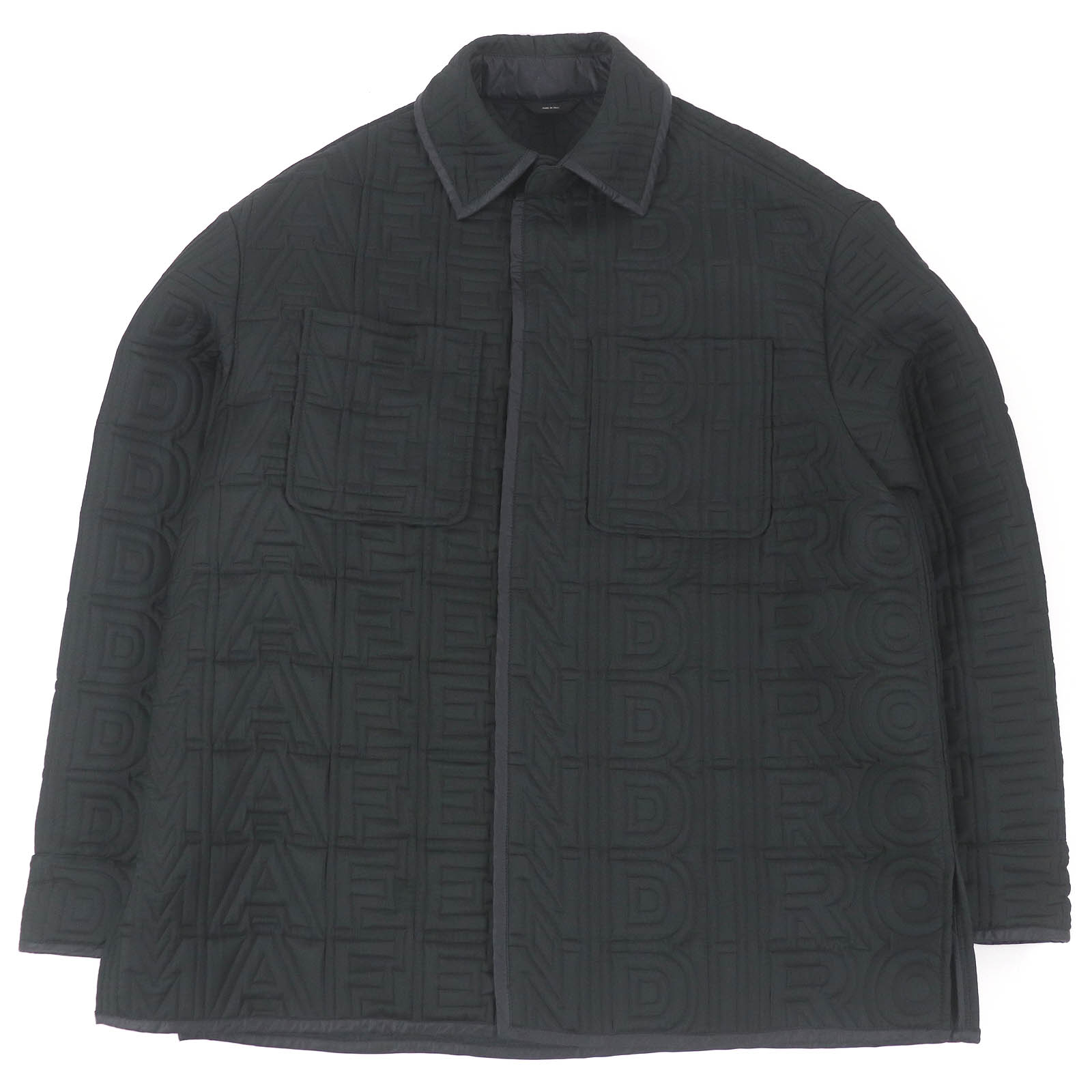 【新品タグ付き】PRADA　サマーニット　23ss　バージンウール　黒　48 新品タグ付き】PRADA サマーニット 23ss バージンウール 黒 48